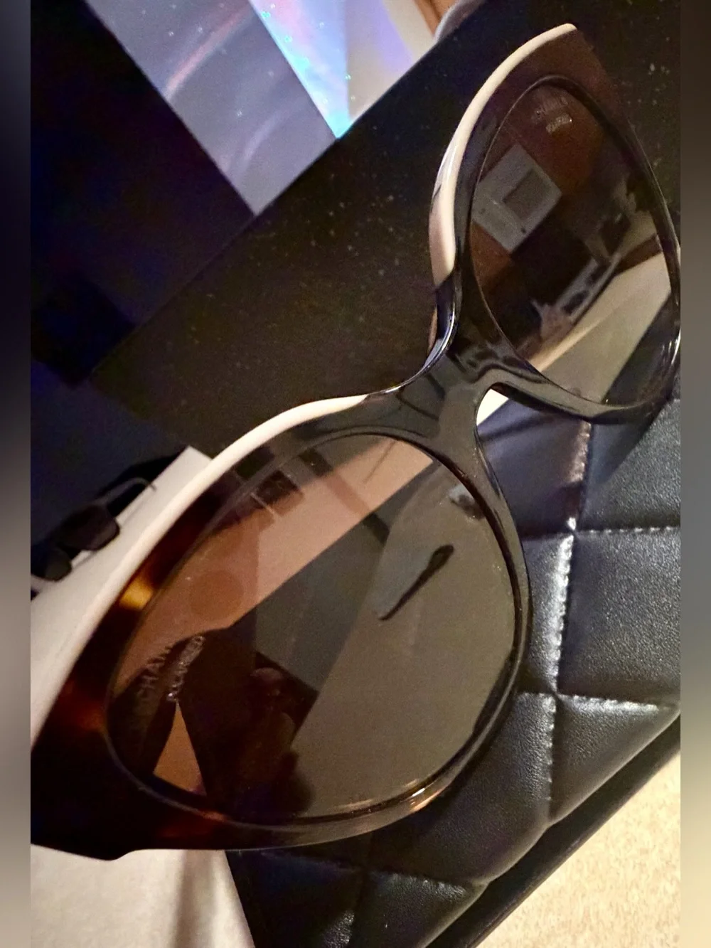 Chanel Polarized Tortoise Frame Sunglasses Style 5414 LIKE NEW